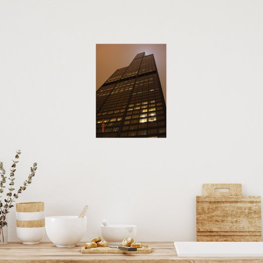 Chicago Sears Tower Poster (Küche)