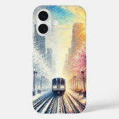 Chicago Seasons iPhone Case (Rückseite)