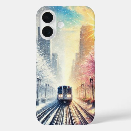 Chicago Seasons iPhone Case (Rückseite)