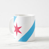 Chicago-Sechsstern Kaffeetasse (Vorderseite Links)