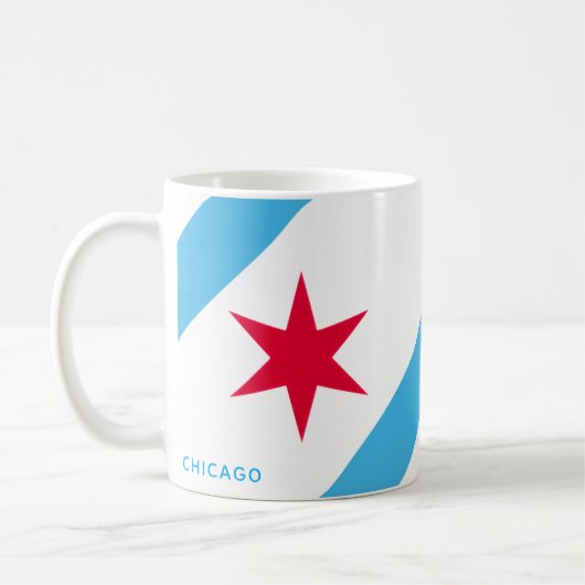 Chicago-Sechsstern Kaffeetasse (Links)