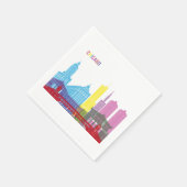CHICAGO SERVIETTE (Ecke)