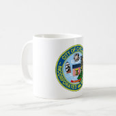 Chicago-Siegel Kaffeetasse (Vorderseite Links)