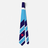 Chicago Six Pointed Star Krawatte (Vorderseite)