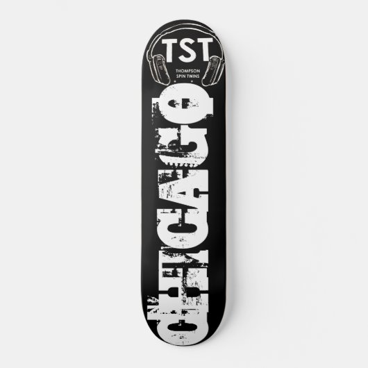 CHICAGO-Skateboard Skateboard (Vorderseite)