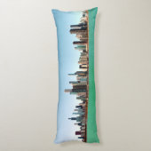 Chicago Sky Line Seitenschläferkissen (Rückseite (Vertikal))