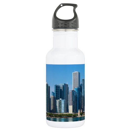 Chicago Skycrapers Trinkflasche (Vorderseite)