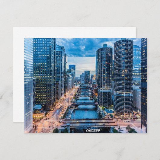 Chicago Skyline (Vorne/Hinten)