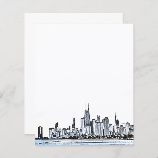 Chicago Skyline (Vorne/Hinten)