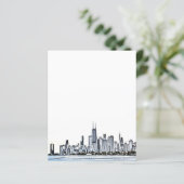 Chicago Skyline (Stehend Vorderseite)