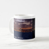 Chicago Skyline 2 pict Tasse (Vorderseite Links)