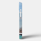 Chicago skyline across frozen Lake Michigan Case-Mate iPhone Hülle (Rückseite / Links)