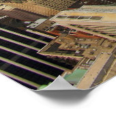 Chicago Skyline aus Sears jetzt Willis Tower Poster (Ecke)