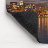 Chicago Skyline bei Nacht Mousepad (Ecke)