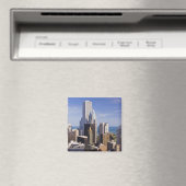 Chicago Skyline Blick auf Lake Michigan Magnet (In Situ (Geschirrspüler))