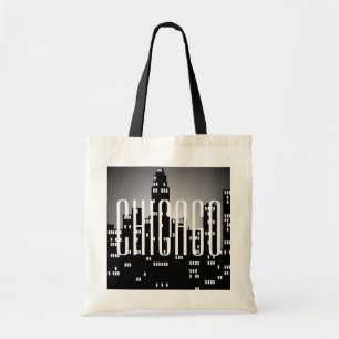 Chicago-Skyline-Budget-Tasche Tragetasche