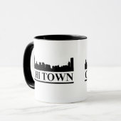 Chicago Skyline Chi Town Tasse (Vorderseite Links)