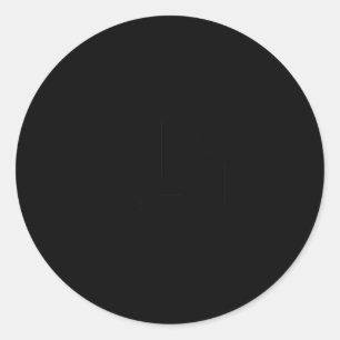 Chicago Skyline Chicago Illinois Runder Aufkleber