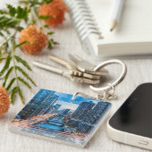 Chicago Skyline City Schlüsselanhänger (Vorderseite rechts)