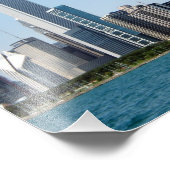 Chicago Skyline Cityscape Fotografie Print (Ecke)