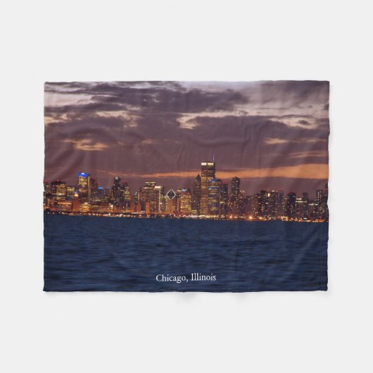 Chicago Skyline Decke (Vorderseite (Horizontal))