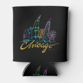 Chicago Skyline Dosenkühler (Vorderseite)