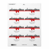 Chicago Skyline Etched BW Red Wine Label H (Vorne)