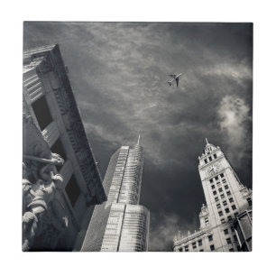 Chicago-Skyline Fliese