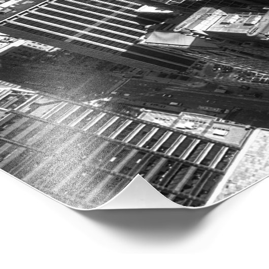 Chicago Skyline Fotodruck (Ecke)