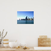 Chicago Skyline Fotografie Poster (Küche)
