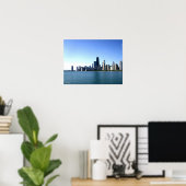 Chicago Skyline Fotografie Poster (Heimbüro)