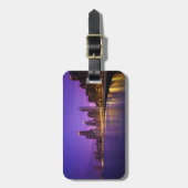 Chicago-Skyline Gepäckanhänger (Vorderseite vertikal)