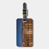 Chicago Skyline Gepäckanhänger (Vorderseite vertikal)