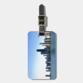 Chicago Skyline Gepäckanhänger (Vorderseite vertikal)