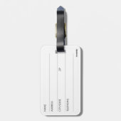 Chicago Skyline Gepäckanhänger (Rückseite vertikal)