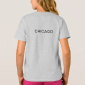 Chicago Skyline Graphic T - Shirt (Rückseite)