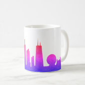 Chicago Skyline Kaffeetasse (VorderseiteRechts)