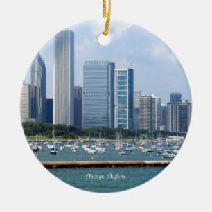 Chicago Skyline Keramikornament