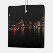 Chicago Skyline Keramikornament (Links)