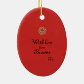 Chicago Skyline Keramikornament (Hinten)