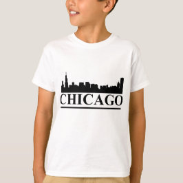 Chicago Skyline Kids T - Shirt