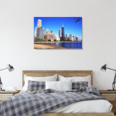 Chicago Skyline. Leinwanddruck (Insitu (Schlafzimmer))