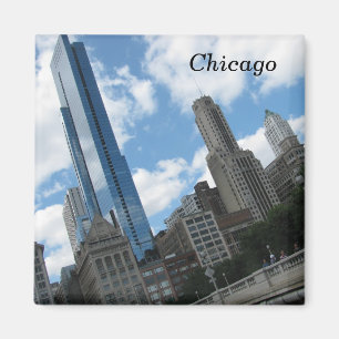 Chicago-Skyline Magnet