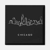 Chicago Skyline Magnet (Vorne)