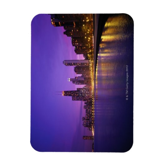 Chicago Skyline Magnet (Vertikal)