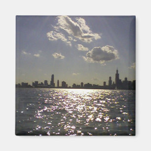 Chicago-Skyline Magnet