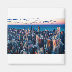 Chicago-Skyline Magnet