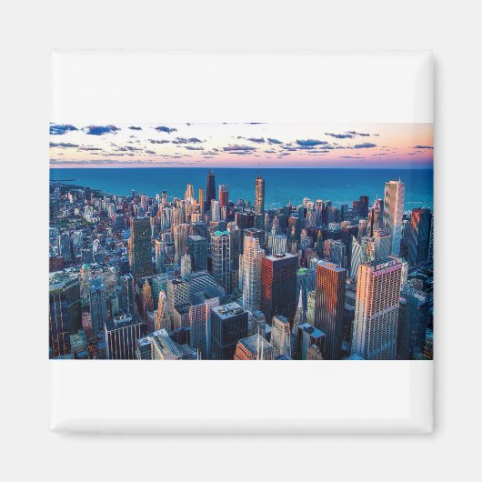 Chicago Skyline Magnet (Vorne)