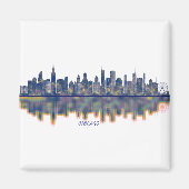 Chicago Skyline Magnet (Vorne)
