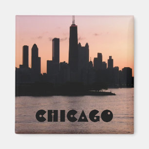 Chicago-Skyline Magnet